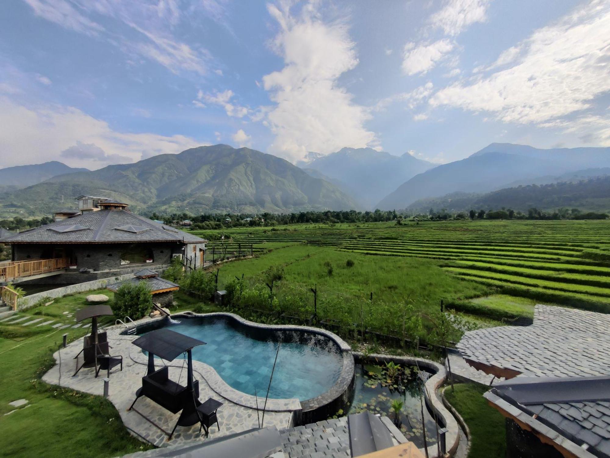 Osho Himalayas Wellness Resort Kangra Exterior foto